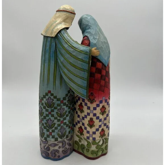 2006 Jim Shore Blessed Family Figurine 4005277 Holy Family with Box - Picture 10 of 16